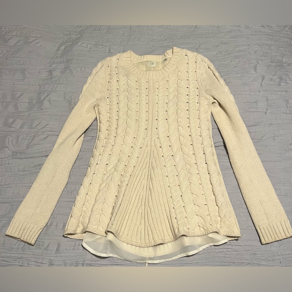 Cream Cabi Sweater